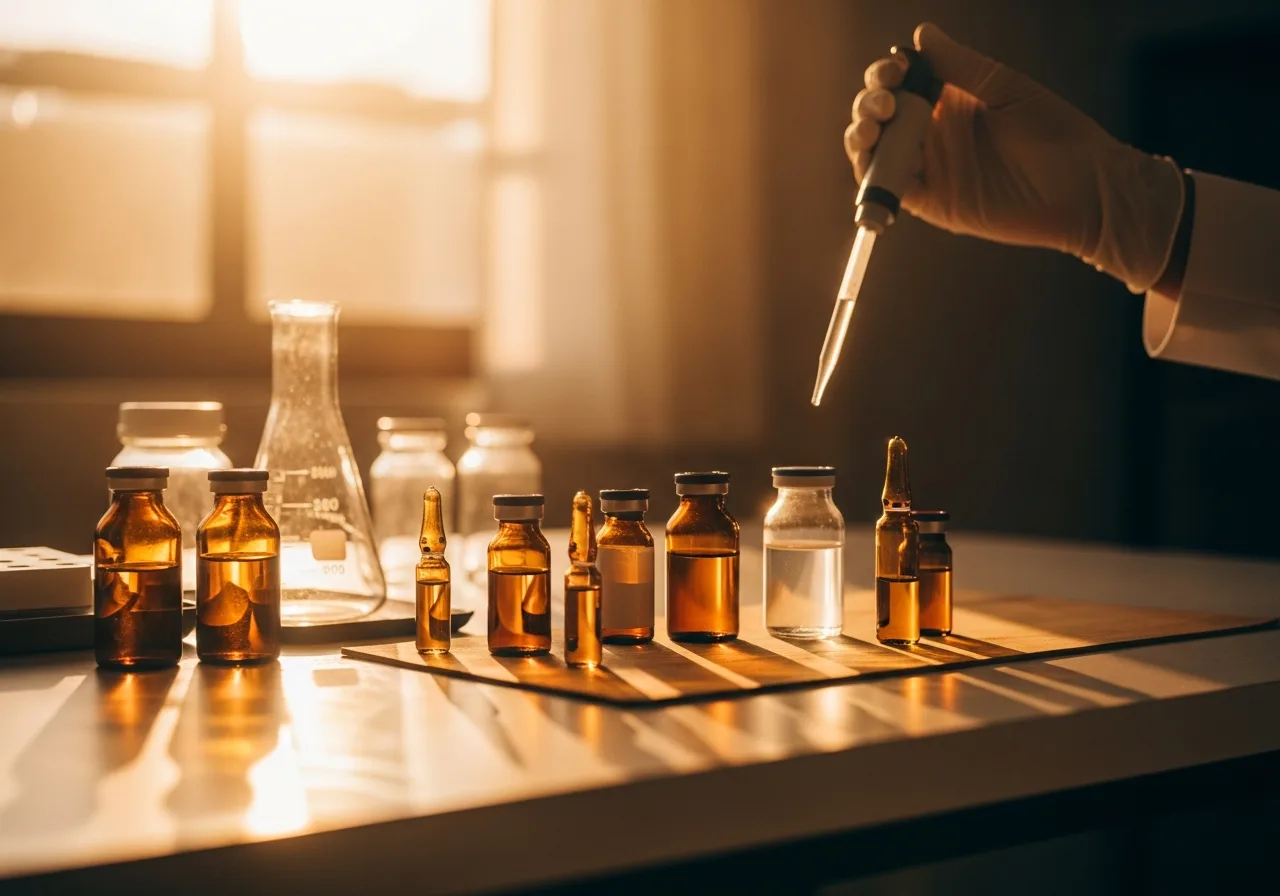 Laboratory testing and certificate of analysis documentation